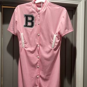 Pink Jersey dress